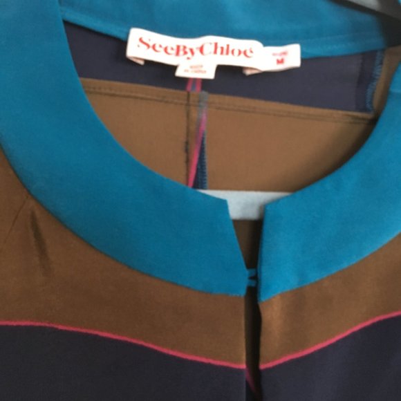 See by Chloe multicolor striped blouse - Picture 8 of 9